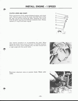 Instaleren van Motor - 1Speed