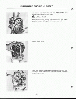 Demonteren motor 2 Speed