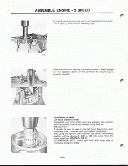 Monteren van motor 2 speed