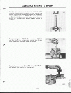 Monteren van motor 2 speed
