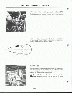 Instaleren van motor 2 speed