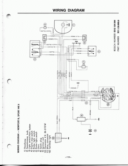 Elektrich schema Newport II , Sport MKII